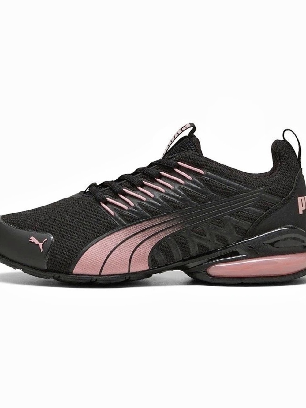 PUMA Softride Enzo Black & Pink Athletic Sneakers Like New